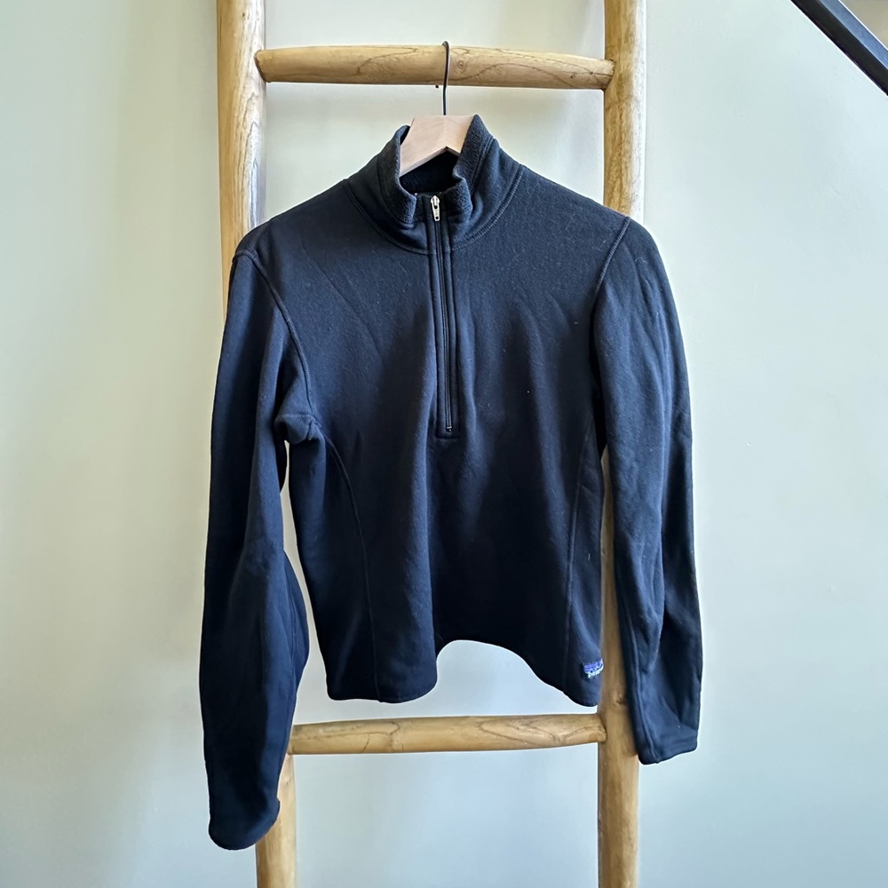 Patagonia made in USA fleece half zip